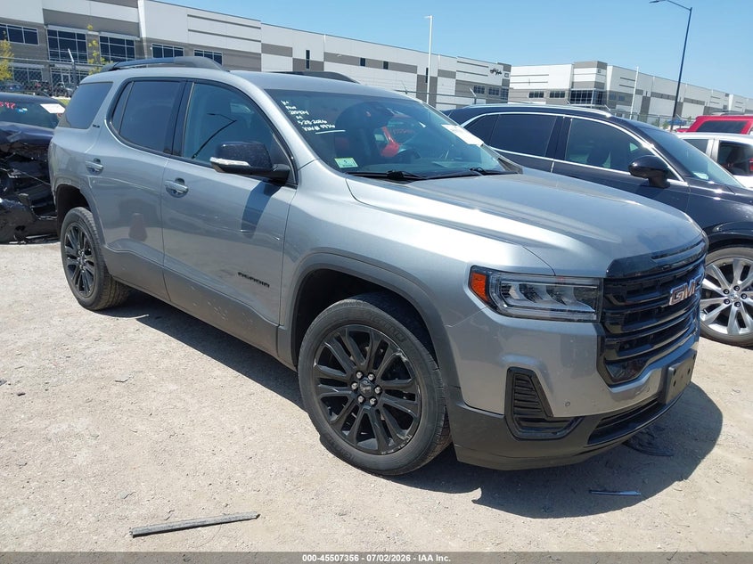 2023 Gmc Acadia VIN 1GKKNRL43PZ165936 IAAI salvage auction — REAR END, Salvage Title, sold $10,500 on 2026-08-19 (photo 1)