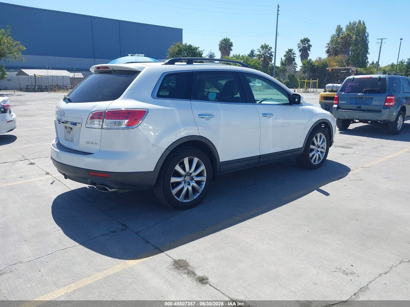 2008 Mazda Cx-9 VIN JM3TB38VX80131643 IAAI salvage auction — LEFT REAR, Salvage (California), sold $1,050 on 2026-07-13 (photo 4)