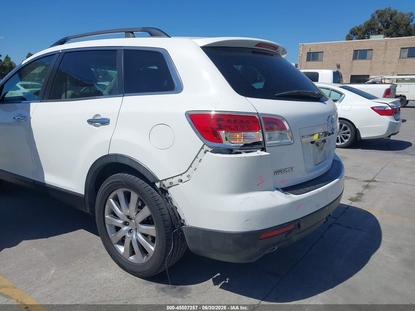 2008 Mazda Cx-9 VIN JM3TB38VX80131643 IAAI salvage auction — LEFT REAR, Salvage (California), sold $1,050 on 2026-07-13 (photo 6)