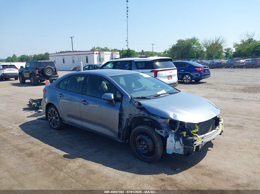 2021 Toyota Corolla VIN JTDS4MCE2MJ064634 IAAI salvage auction — FRONT END, Salvage (Virginia), sold $3,000 on 2026-08-01 (photo 1)