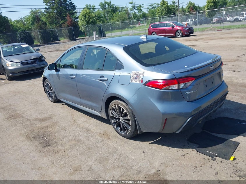 2021 Toyota Corolla VIN JTDS4MCE2MJ064634 IAAI salvage auction — FRONT END, Salvage (Virginia), sold $3,000 on 2026-08-01 (photo 3)
