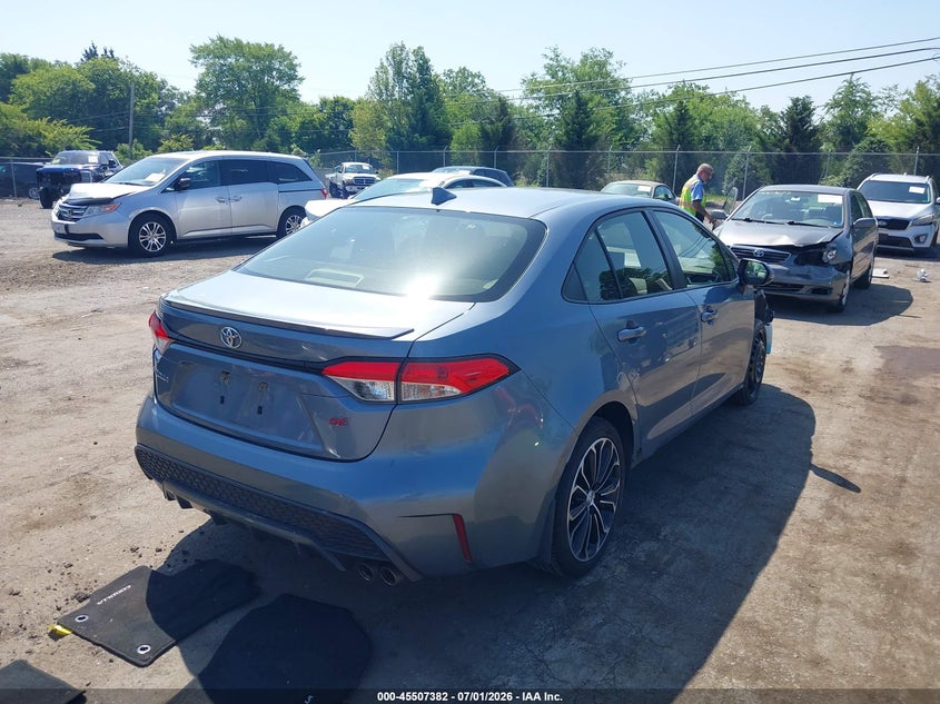 2021 Toyota Corolla VIN JTDS4MCE2MJ064634 IAAI salvage auction — FRONT END, Salvage (Virginia), sold $3,000 on 2026-08-01 (photo 4)