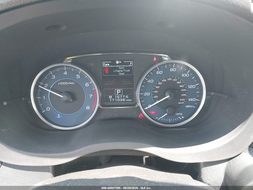 2015 Subaru Xv crosstrek VIN JF2GPASC4F8252496 IAAI salvage auction — NORMAL WEAR, Clear (Pennsylvania), sold $1,250 on 2026-07-10 (photo 7)