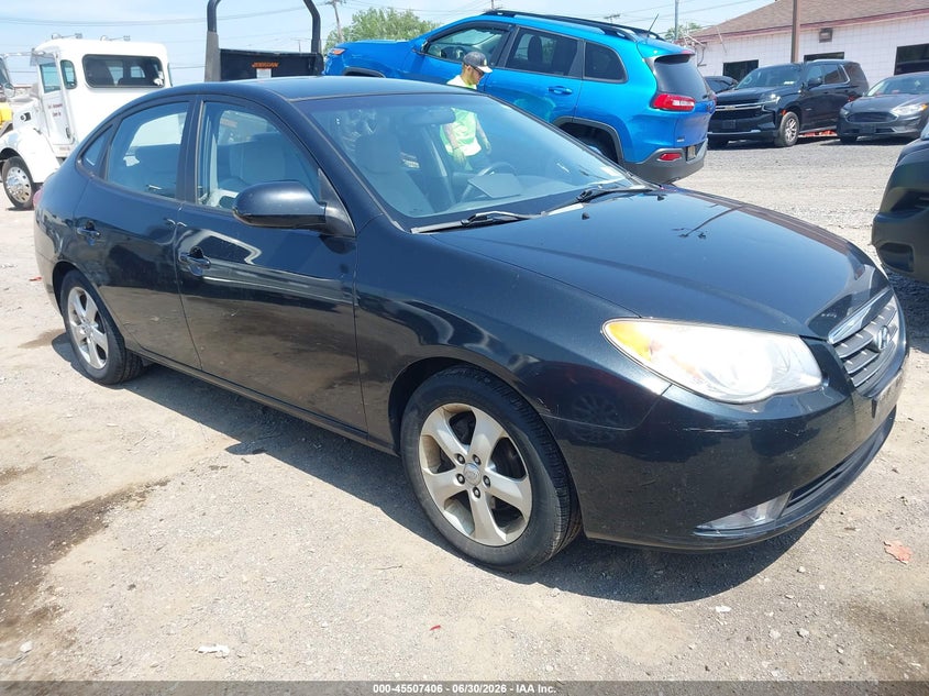 2008 Hyundai Elantra VIN KMHDU46D58U502879 IAAI salvage auction — NORMAL WEAR, Clear (New York), sold $125 on 2026-07-08 (photo 1)