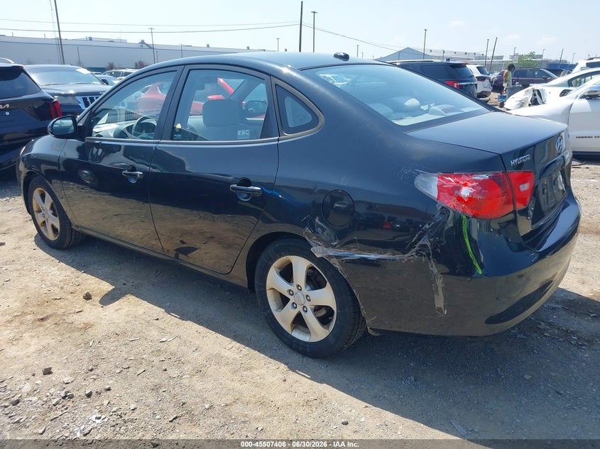 2008 Hyundai Elantra VIN KMHDU46D58U502879 IAAI salvage auction — NORMAL WEAR, Clear (New York), sold $125 on 2026-07-08 (photo 3)