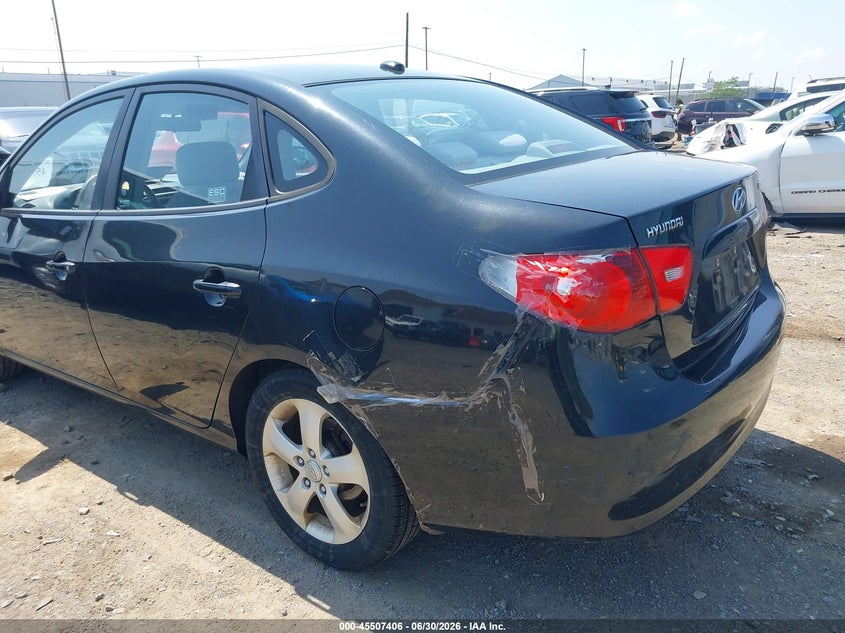 2008 Hyundai Elantra VIN KMHDU46D58U502879 IAAI salvage auction — NORMAL WEAR, Clear (New York), sold $125 on 2026-07-08 (photo 6)