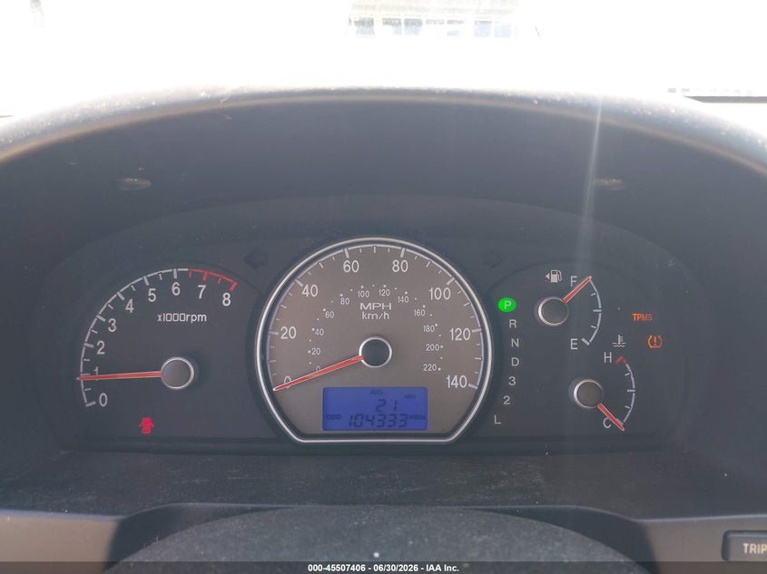 2008 Hyundai Elantra VIN KMHDU46D58U502879 IAAI salvage auction — NORMAL WEAR, Clear (New York), sold $125 on 2026-07-08 (photo 7)