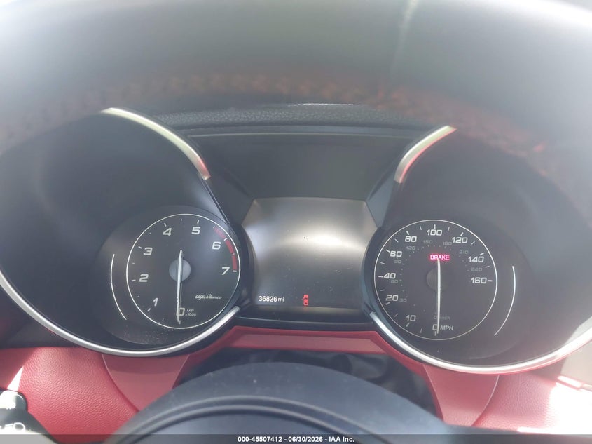 2020 Alfa romeo Giulia VIN ZARFAMAN3L7625390 IAAI salvage auction — LEFT SIDE, Salvage Title, sold $3,550 on 2026-07-27 (photo 7)