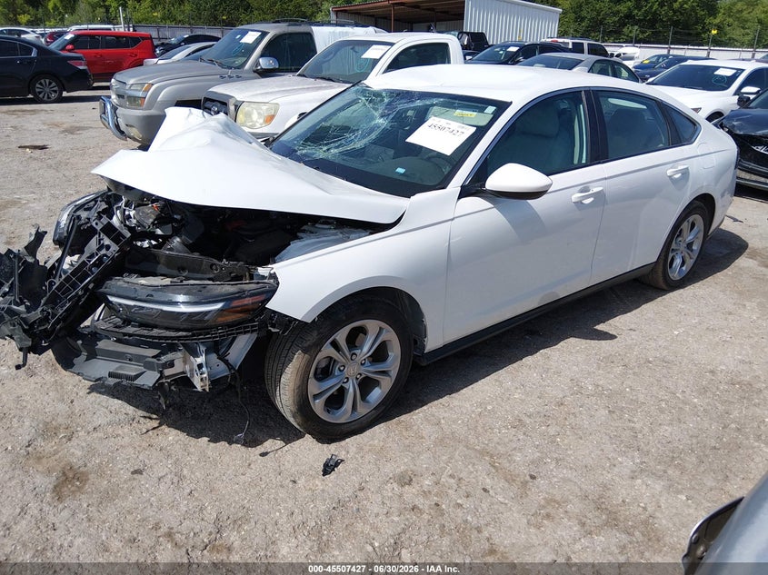 2024 Honda Accord VIN 1HGCY1F20RA048577 IAAI salvage auction — FRONT END, Clear (Oklahoma), sold $5,350 on 2026-09-02 (photo 2)