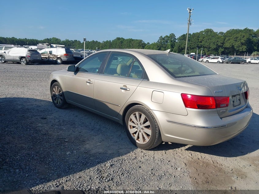 2010 Hyundai Sonata VIN 5NPEU4AC4AH591304 IAAI salvage auction — NORMAL WEAR, Clear (South Carolina), sold $400 on 2026-07-07 (photo 3)