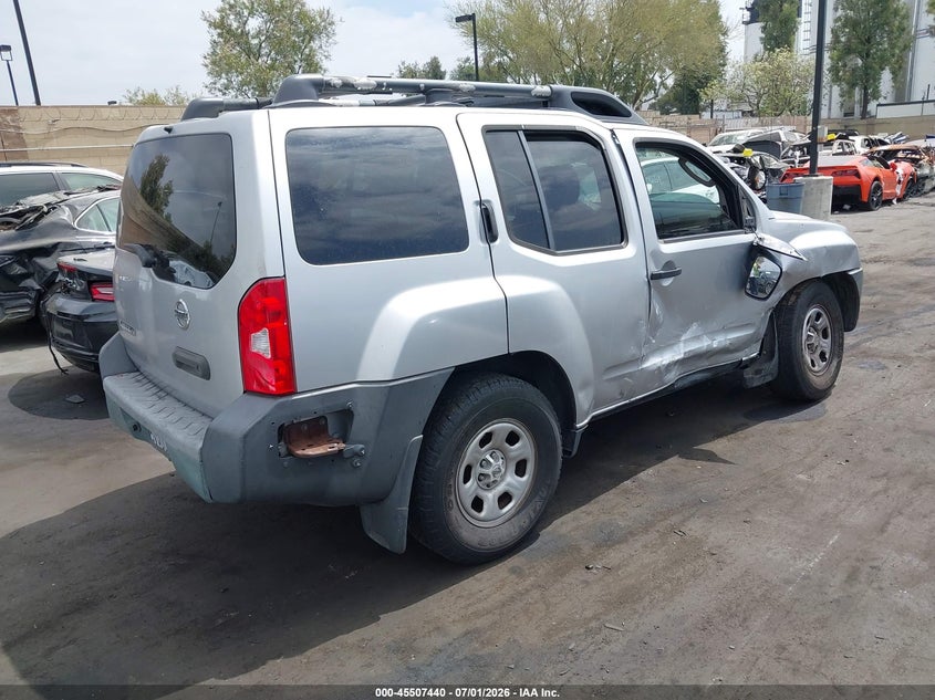 2006 Nissan Xterra VIN 5N1AN08U46C544145 IAAI salvage auction — SIDE, Salvage Certificate (California), sold $725 on 2026-08-02 (photo 4)