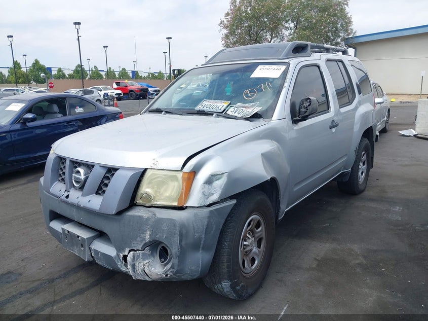 2006 Nissan Xterra VIN 5N1AN08U46C544145 IAAI salvage auction — SIDE, Salvage Certificate (California), sold $725 on 2026-08-02 (photo 6)