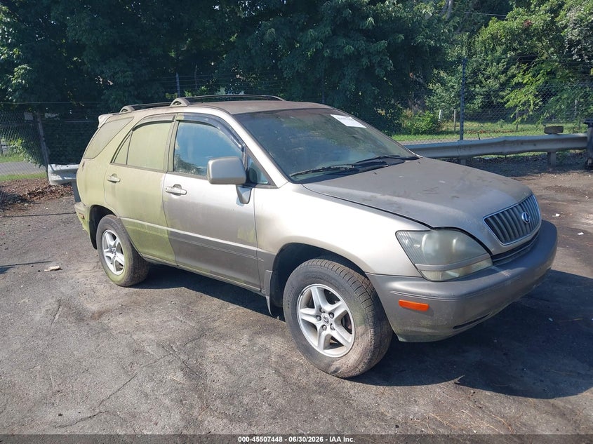 2000 Lexus Rx 300 VIN JT6HF10U2Y0154416 IAAI salvage auction — NORMAL WEAR, Parts Only - Bill Of Sale (North Carolina), sold $175 on 2026-07-23 (photo 1)