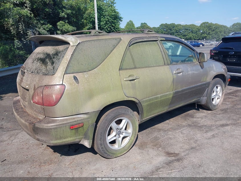 2000 Lexus Rx 300 VIN JT6HF10U2Y0154416 IAAI salvage auction — NORMAL WEAR, Parts Only - Bill Of Sale (North Carolina), sold $175 on 2026-07-23 (photo 4)