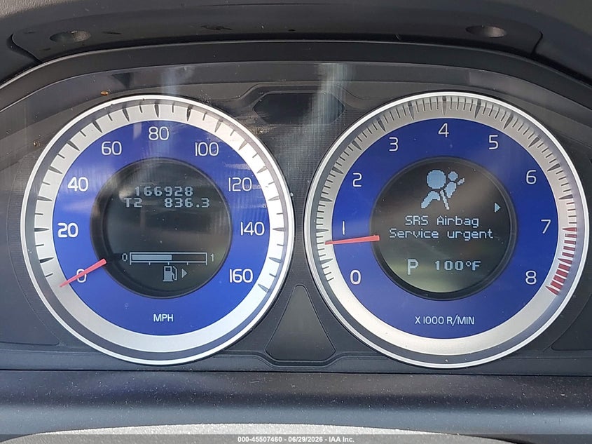 2012 Volvo Xc60 VIN YV4902DZ9C2300492 IAAI salvage auction — FRONT END, Wait Title, sold $625 on 2026-08-18 (photo 7)