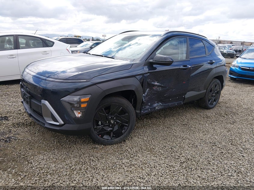2026 Hyundai Kona VIN KM8HF3AB3TU491322 IAAI salvage auction — LEFT FRONT, Enterprise Vehicles Clear Only (Oregon), sold $500 on 2026-07-08 (photo 2)