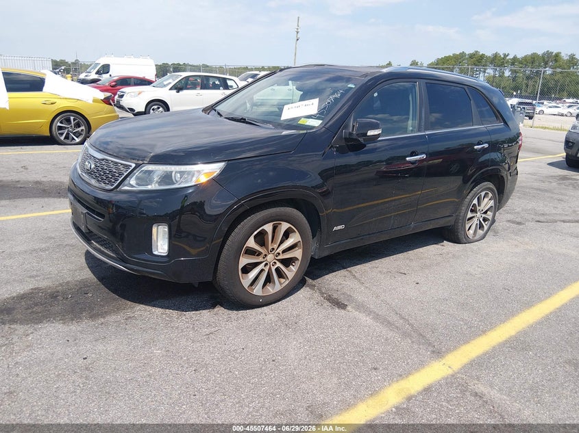 2015 Kia Sorento VIN 5XYKWDA78FG617904 IAAI salvage auction — NORMAL WEAR, Clear (New York), sold $2,000 on 2026-07-15 (photo 2)