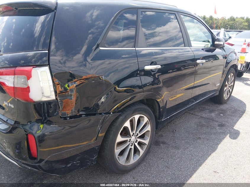 2015 Kia Sorento VIN 5XYKWDA78FG617904 IAAI salvage auction — NORMAL WEAR, Clear (New York), sold $2,000 on 2026-07-15 (photo 6)
