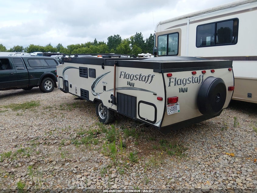 2018 Forest river Flagstaff VIN 4X4CFS210JD179755 IAAI salvage auction — ROOF, Clear (Wisconsin), sold $1,200 on 2026-07-30 (photo 3)