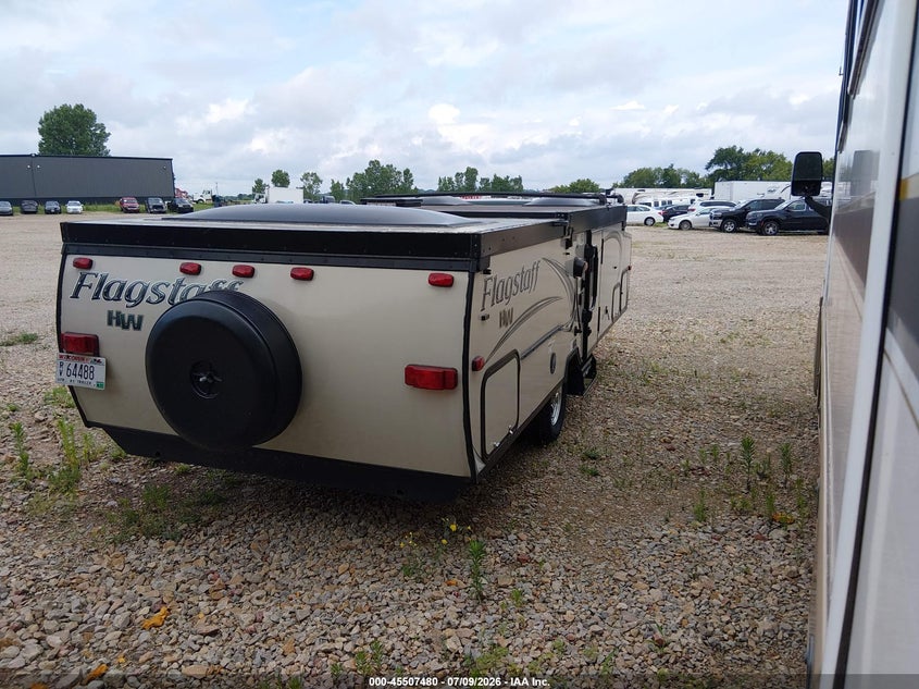 2018 Forest river Flagstaff VIN 4X4CFS210JD179755 IAAI salvage auction — ROOF, Clear (Wisconsin), sold $1,200 on 2026-07-30 (photo 4)