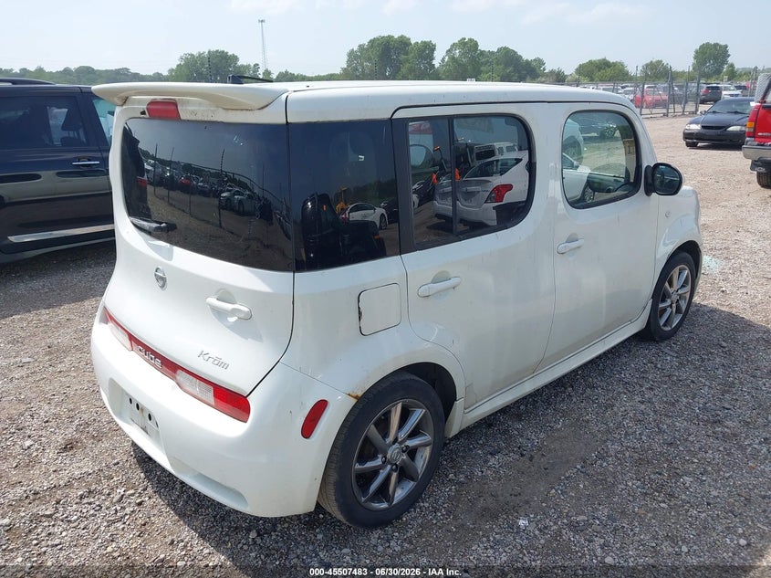 2009 Nissan Cube VIN JN8AZ28R09T115187 IAAI salvage auction — NORMAL WEAR, Clear (Illinois), sold $350 on 2026-07-08 (photo 4)