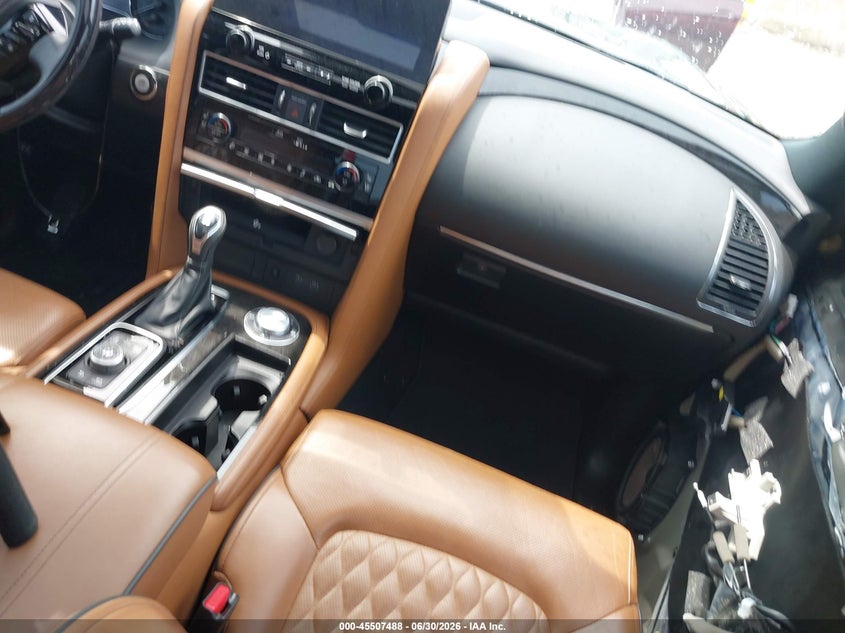 2023 Infiniti Qx80 VIN JN8AZ2BE0P9302459 IAAI salvage auction — FRONT END, Clear Claim Paid (Wisconsin), sold $16,500 on 2026-08-06 (photo 5)