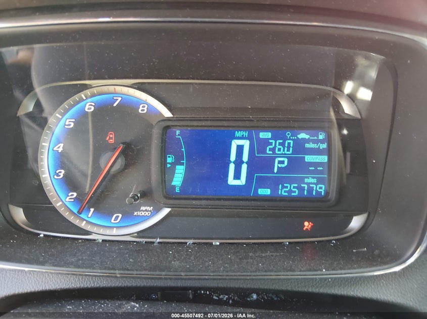 2016 Chevrolet Trax VIN KL7CJPSB6GB719198 IAAI salvage auction — ROLLOVER, Salvage (Nevada), sold $625 on 2026-07-31 (photo 7)