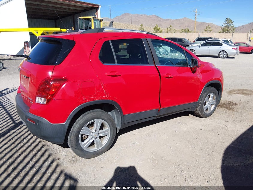 2016 Chevrolet Trax VIN KL7CJPSB6GB719198 IAAI salvage auction — ROLLOVER, Salvage (Nevada), sold $625 on 2026-07-31 (photo 4)