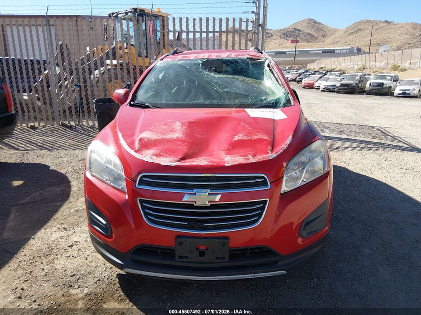 2016 Chevrolet Trax VIN KL7CJPSB6GB719198 IAAI salvage auction — ROLLOVER, Salvage (Nevada), sold $625 on 2026-07-31 (photo 6)