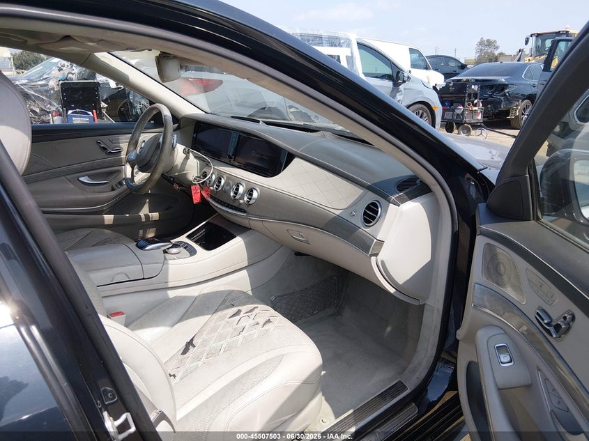 2015 Mercedes-benz S-klasse VIN WDDUG8CB9FA110661 IAAI salvage auction — LEFT SIDE, Salvage (California), sold $7,850 on 2026-07-15 (photo 5)