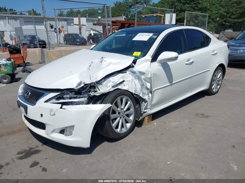 2009 Lexus Is 250 VIN JTHCK262495032718 IAAI salvage auction — LEFT FRONT, Mv-907A (New York), sold $425 on 2026-07-28 (photo 2)