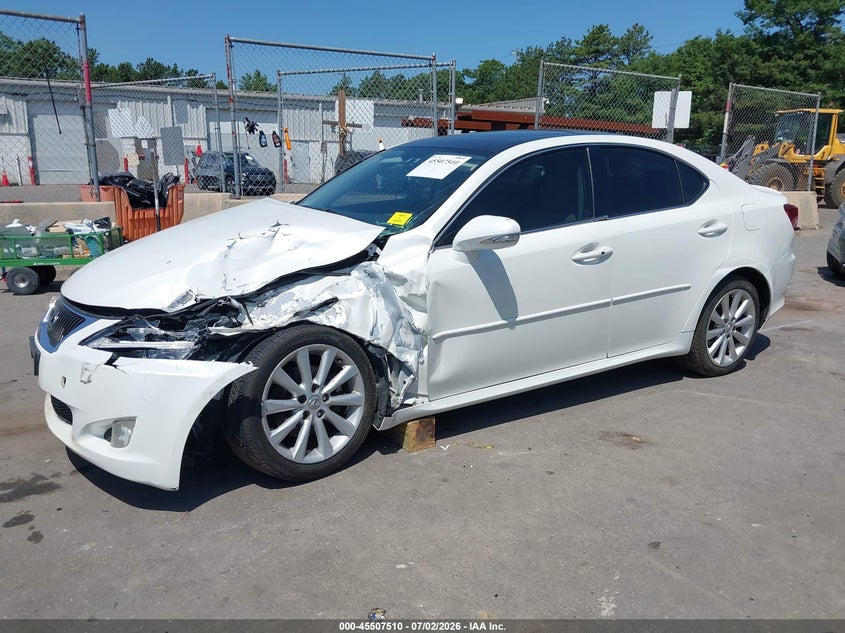 2009 Lexus Is 250 VIN JTHCK262495032718 IAAI salvage auction — LEFT FRONT, Mv-907A (New York), sold $425 on 2026-07-28 (photo 6)