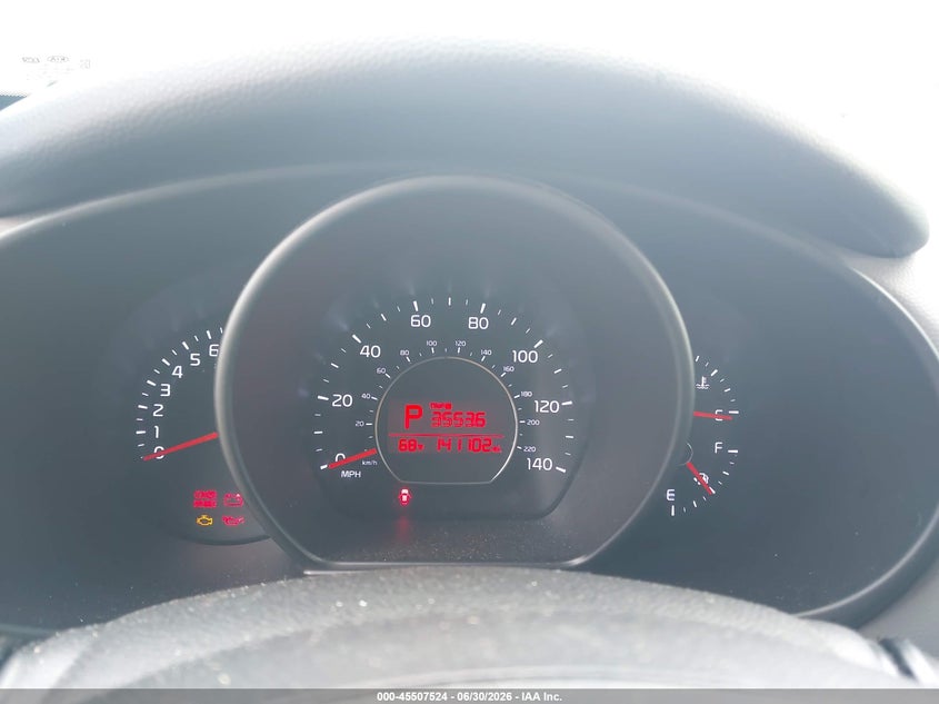 2016 Kia Soul VIN KNDJN2A20G7342101 IAAI salvage auction — NORMAL WEAR, Clear - Dealer Only (California), sold $1,175 on 2026-07-29 (photo 7)
