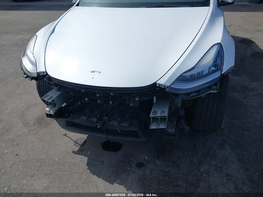 2023 Tesla Model y VIN 7SAYGDEEXPA041807 IAAI salvage auction — FRONT END, Salvage (California), sold $12,000 on 2026-08-02 (photo 6)