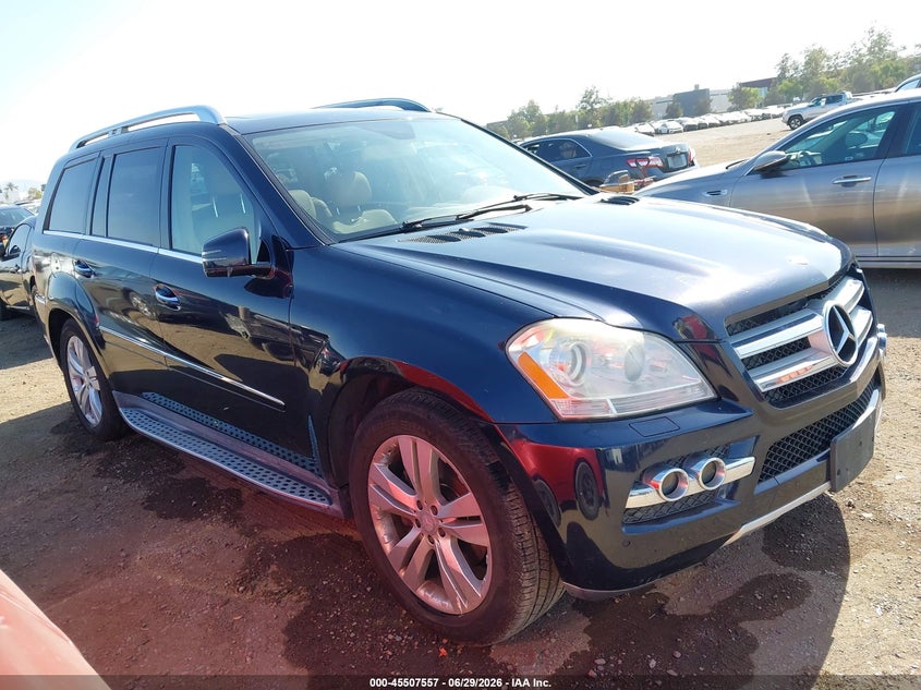 2011 Mercedes-benz Gl-class VIN 4JGBF7BE3BA718496 IAAI salvage auction — NORMAL WEAR, Clear - Dealer Only (California), sold $125 on 2026-07-11 (photo 1)