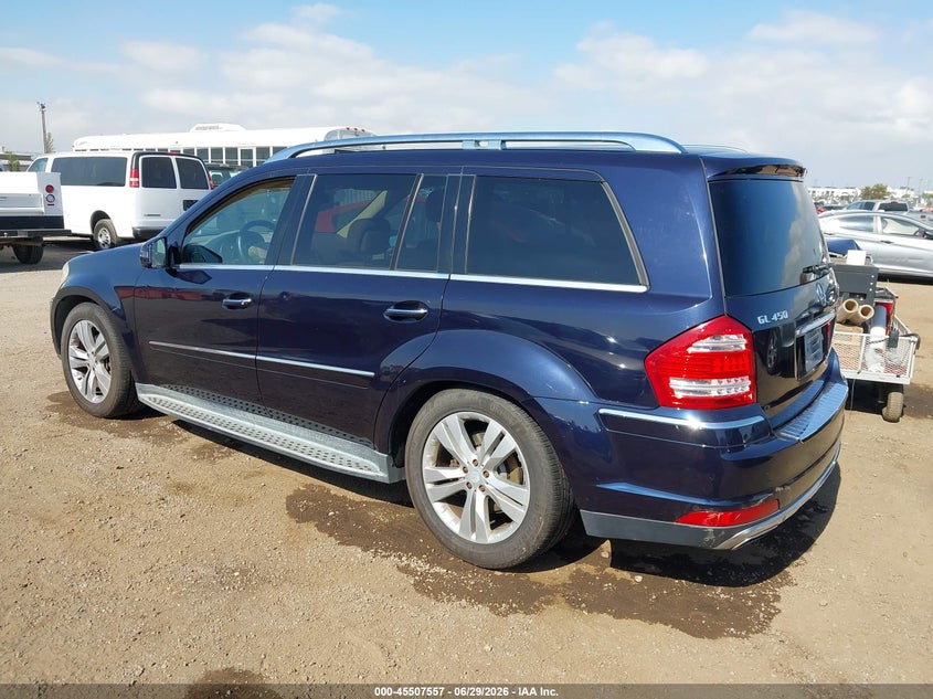 2011 Mercedes-benz Gl-class VIN 4JGBF7BE3BA718496 IAAI salvage auction — NORMAL WEAR, Clear - Dealer Only (California), sold $125 on 2026-07-11 (photo 3)