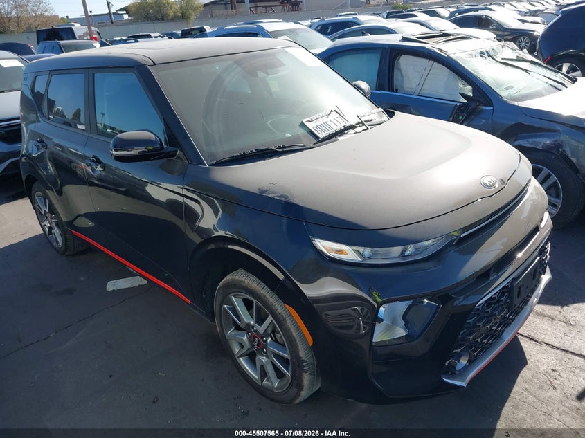 2020 Kia Soul VIN KNDJ63AU1L7086565 IAAI salvage auction — UNDERCARRIAGE, Salvage Certificate (California), sold $3,000 on 2026-07-26 (photo 1)
