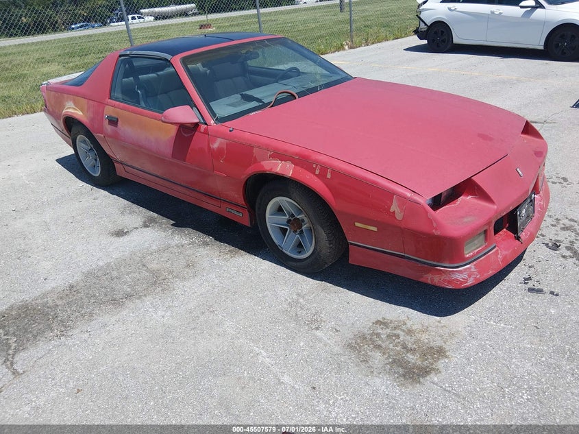 1989 Chevrolet Camaro VIN 1G1FP21E8KL109974 IAAI salvage auction — NORMAL WEAR, Clear (Missouri), sold $50 on 2026-07-09 (photo 1)