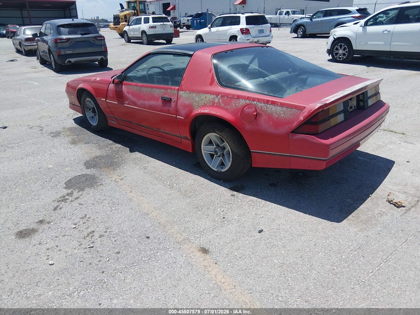 1989 Chevrolet Camaro VIN 1G1FP21E8KL109974 IAAI salvage auction — NORMAL WEAR, Clear (Missouri), sold $50 on 2026-07-09 (photo 3)