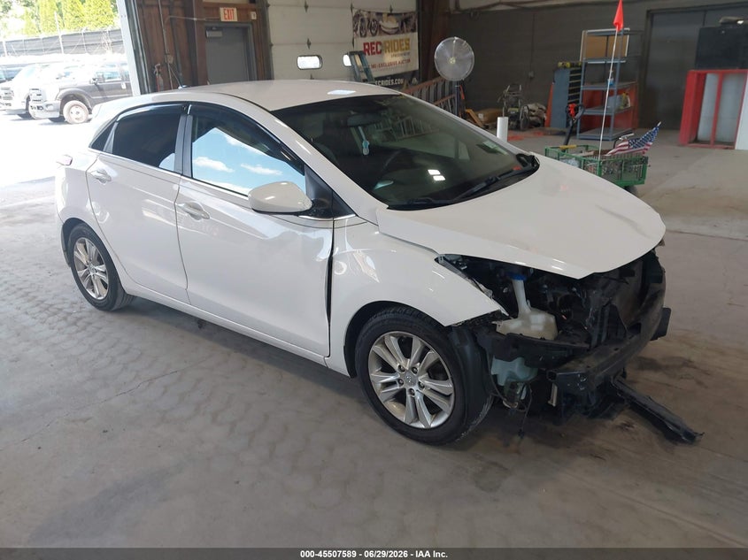 2014 Hyundai Elantra VIN KMHD35LH2EU205192 IAAI salvage auction — FRONT END, Salvage Title, sold $875 on 2026-07-15 (photo 1)