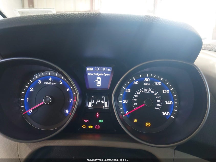 2014 Hyundai Elantra VIN KMHD35LH2EU205192 IAAI salvage auction — FRONT END, Salvage Title, sold $875 on 2026-07-15 (photo 7)