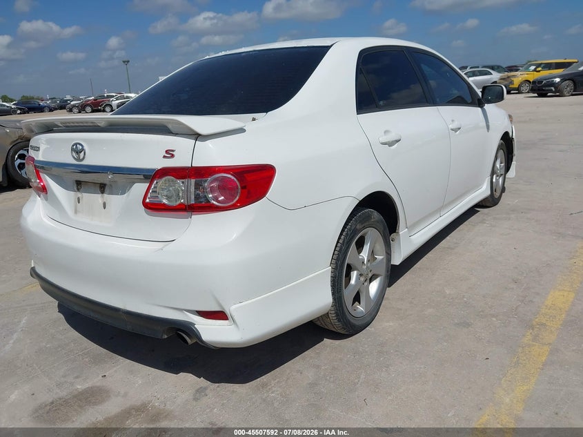 2013 Toyota Corolla VIN 5YFBU4EE7DP211233 IAAI salvage auction — LEFT FRONT, Salvage Title, sold $2,050 on 2026-07-29 (photo 4)