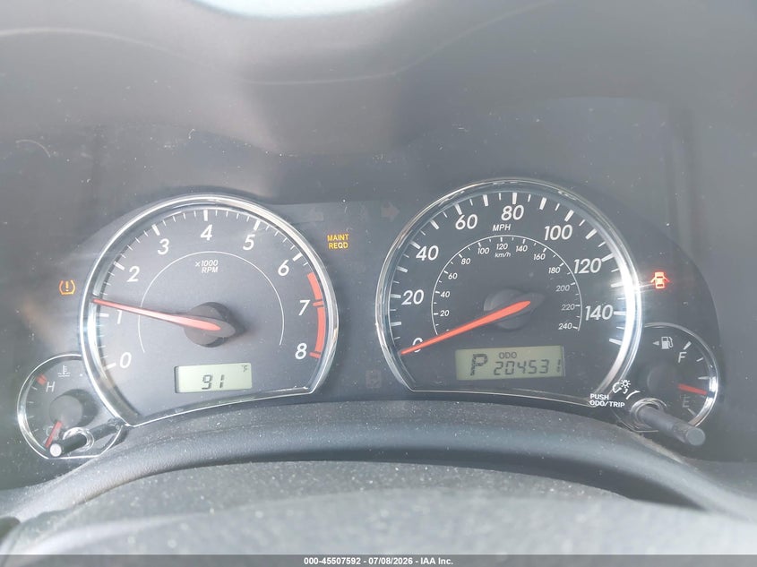 2013 Toyota Corolla VIN 5YFBU4EE7DP211233 IAAI salvage auction — LEFT FRONT, Salvage Title, sold $2,050 on 2026-07-29 (photo 7)