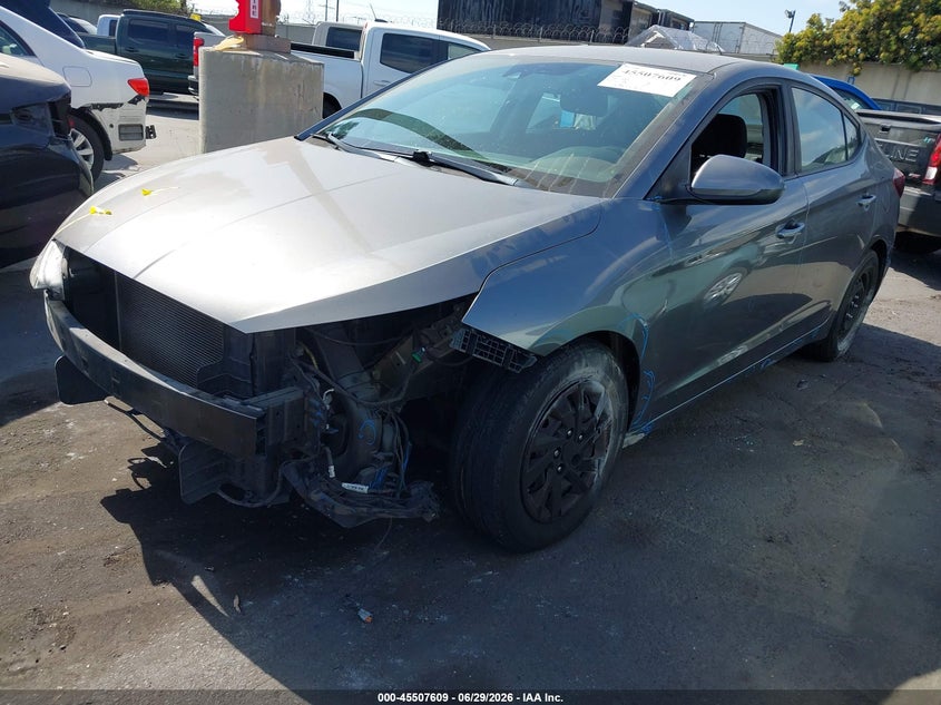 2020 Hyundai Elantra VIN 5NPD74LF4LH541192 IAAI salvage auction — FRONT END, Salvage Title, sold $1,800 on 2026-07-25 (photo 2)