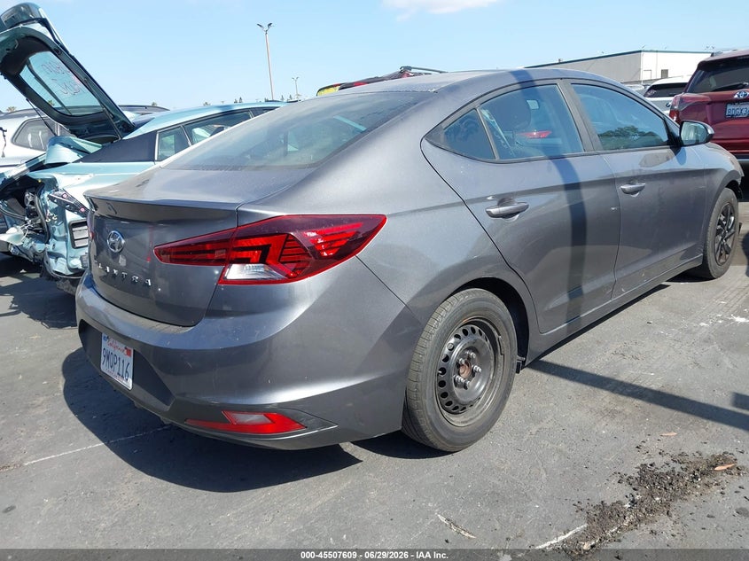 2020 Hyundai Elantra VIN 5NPD74LF4LH541192 IAAI salvage auction — FRONT END, Salvage Title, sold $1,800 on 2026-07-25 (photo 4)