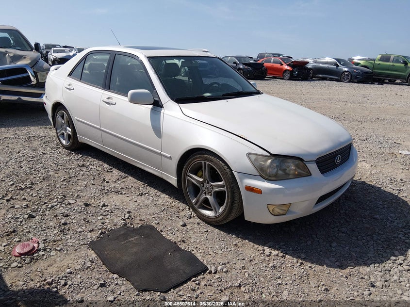 2001 Lexus Is 300 VIN JTHBD182210005595 IAAI salvage auction — NORMAL WEAR, Clear (Tennessee), sold $1,050 on 2026-07-09 (photo 1)