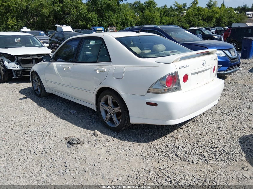 2001 Lexus Is 300 VIN JTHBD182210005595 IAAI salvage auction — NORMAL WEAR, Clear (Tennessee), sold $1,050 on 2026-07-09 (photo 3)