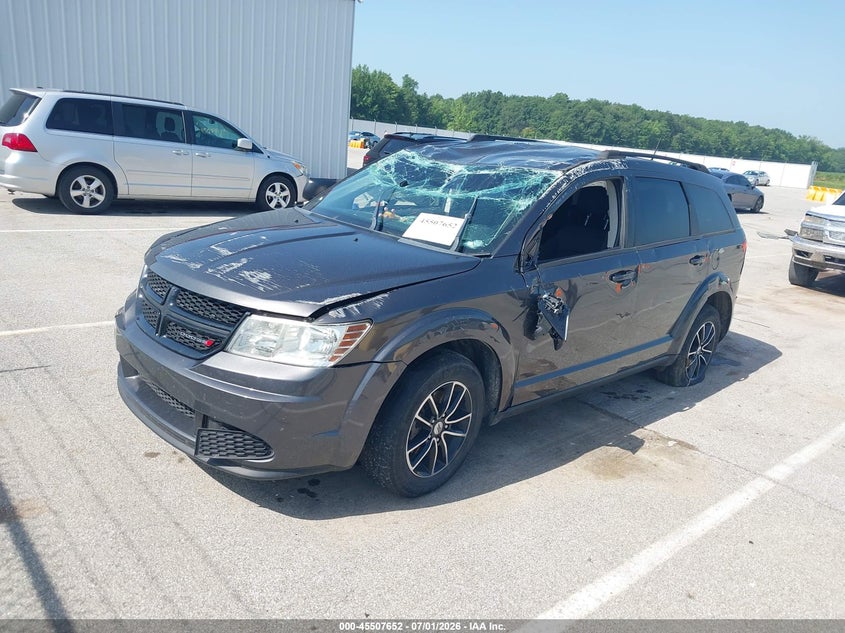 2018 Dodge Journey VIN 3C4PDCABXJT274234 IAAI salvage auction — FRONT END, Clear (Indiana), sold $700 on 2026-08-01 (photo 2)