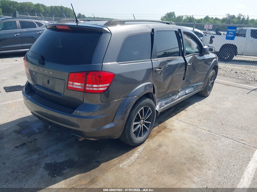 2018 Dodge Journey VIN 3C4PDCABXJT274234 IAAI salvage auction — FRONT END, Clear (Indiana), sold $700 on 2026-08-01 (photo 4)