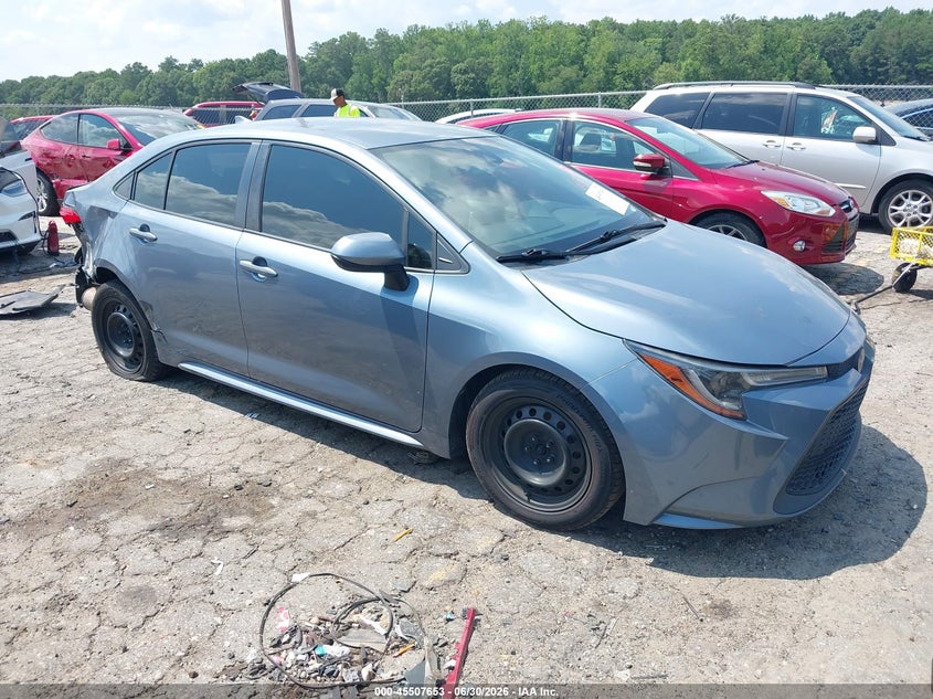 2020 Toyota Corolla VIN JTDEPRAE1LJ060271 IAAI salvage auction — RIGHT SIDE, Salvage (Georgia), sold $25 on 2026-07-29 (photo 1)